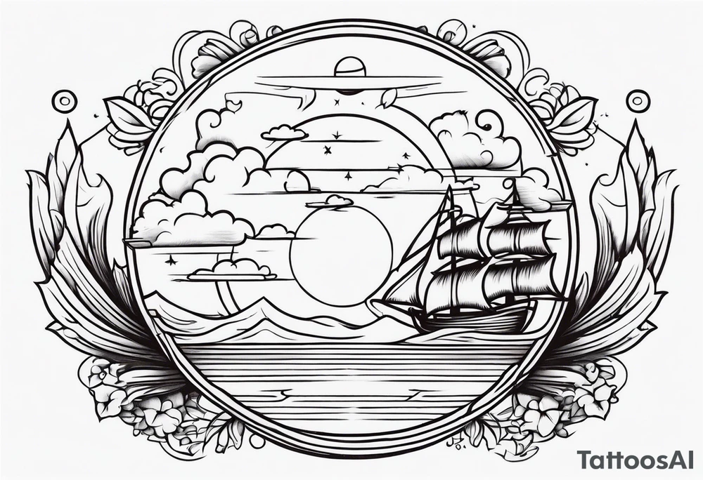 heaven vintage tattoo style old school traditional tattoo idea