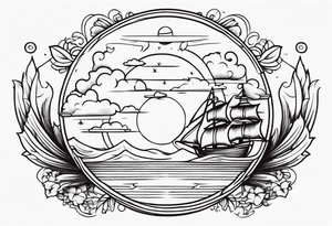 heaven vintage tattoo style old school traditional tattoo idea