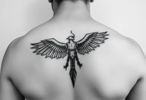 Estilo conceptual con sombras y degradados. Temática sumbarinismo y manta raya, viajar por el mundo tattoo idea