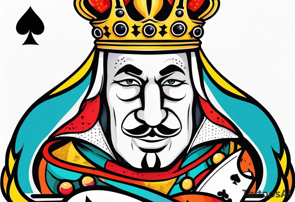 king of spades tattoo tattoo idea