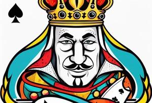 king of spades tattoo tattoo idea