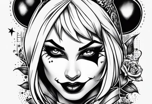 Harley Quinn tattoo idea