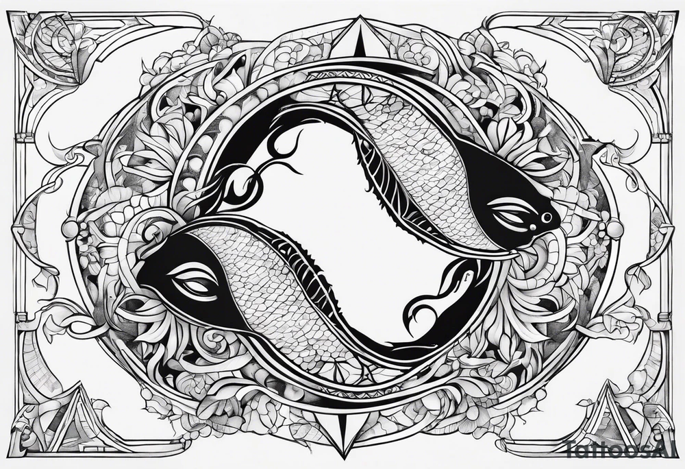 Pisces tattoo idea