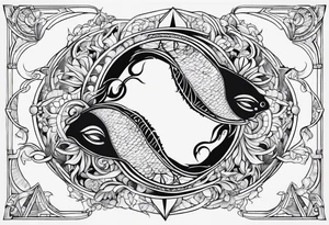 Pisces tattoo idea