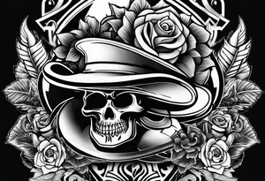 Gangster chicano tattoo idea