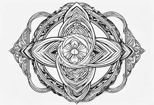 infinity symbol tattoo idea