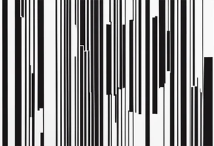 Happiness into a barcode tattoo idea