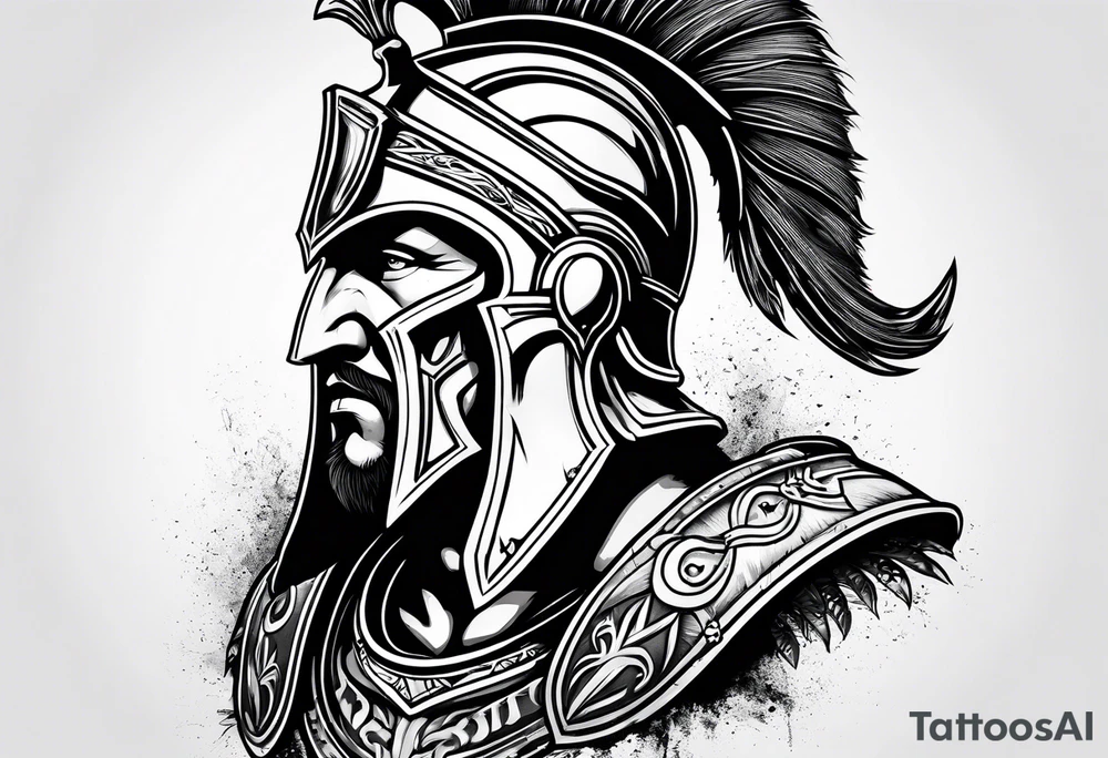 spartan tattoo idea