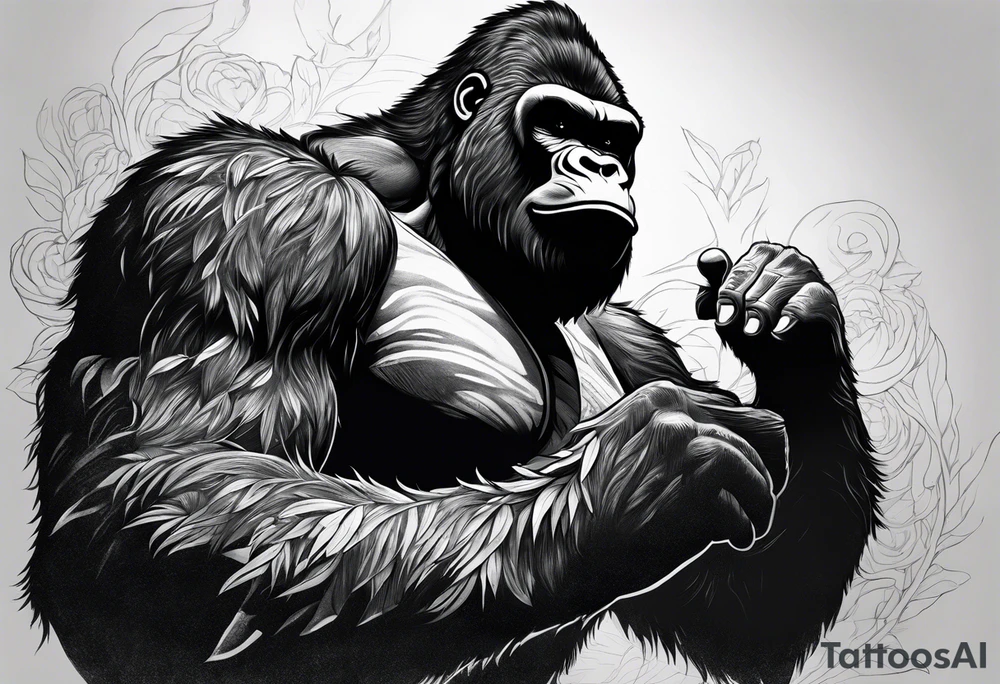 King kong tattoo idea