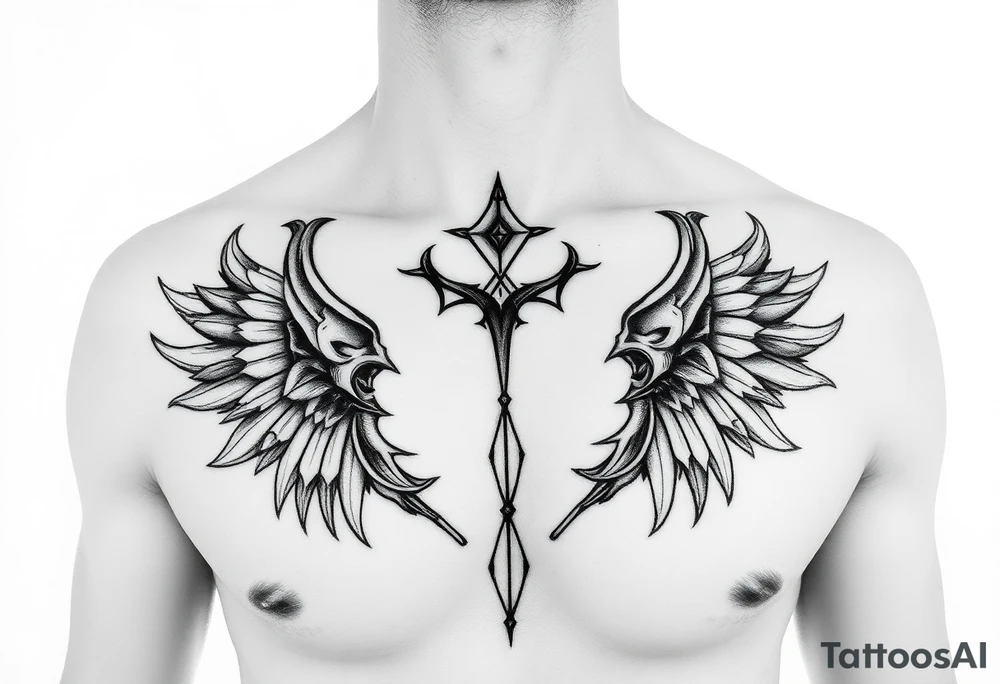 Female tattoo chad on my Breast tattoo idea