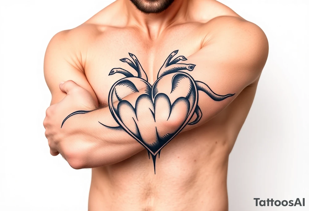 heart
infinity tattoo idea