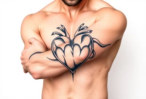 heart
infinity tattoo idea