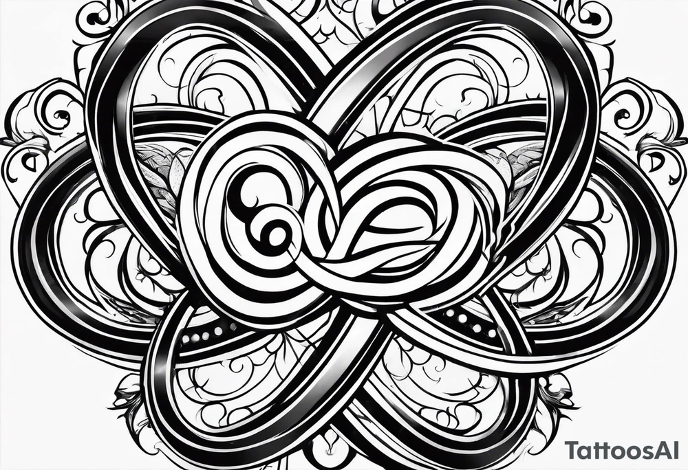 Infinity Symbol tattoo idea