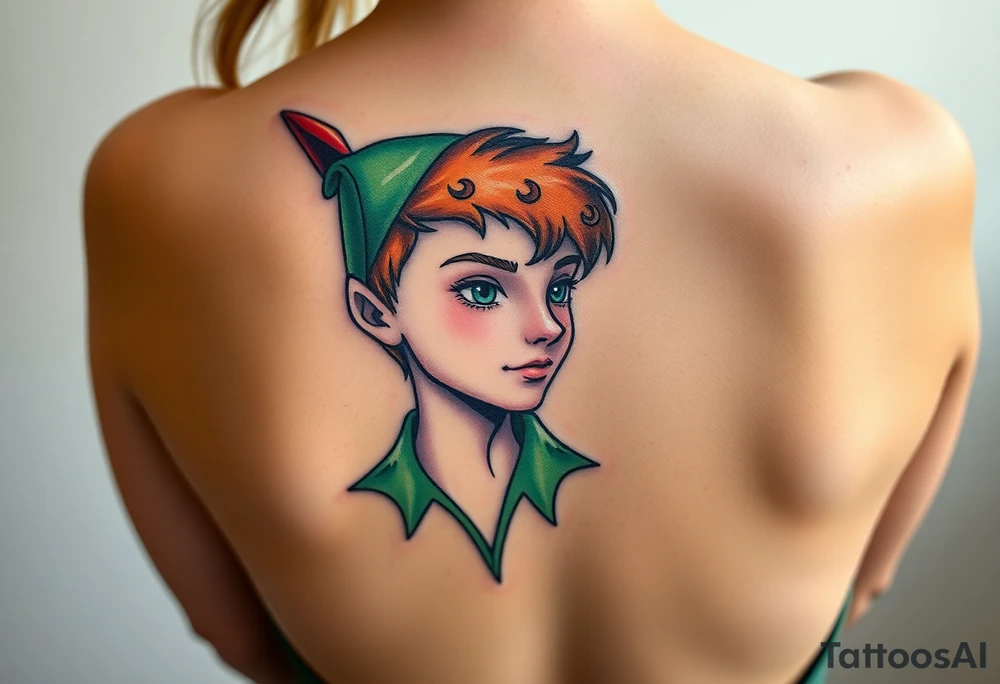 Peter Pan tattoo idea