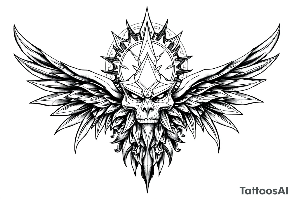 Reincarnation,majestic,powerful tattoo idea