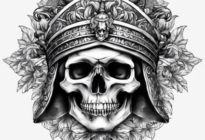 Alexander the Great skull tattoo idea