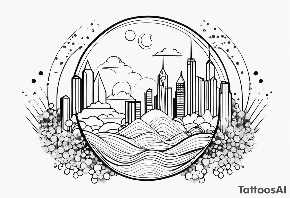 ✔️ with dots tattoo idea