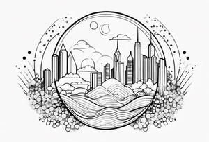 ✔️ with dots tattoo idea