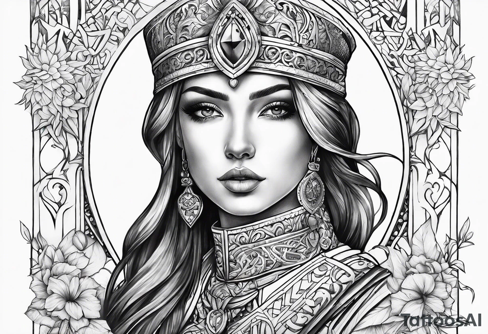 Médiéval tattoo design tattoo idea