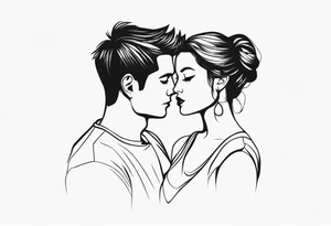 pair couple tattoo tattoo idea
