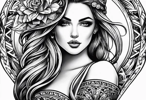 Sleeve with a Texas theme tattoo idea
