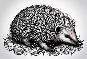 echidna tattoo idea