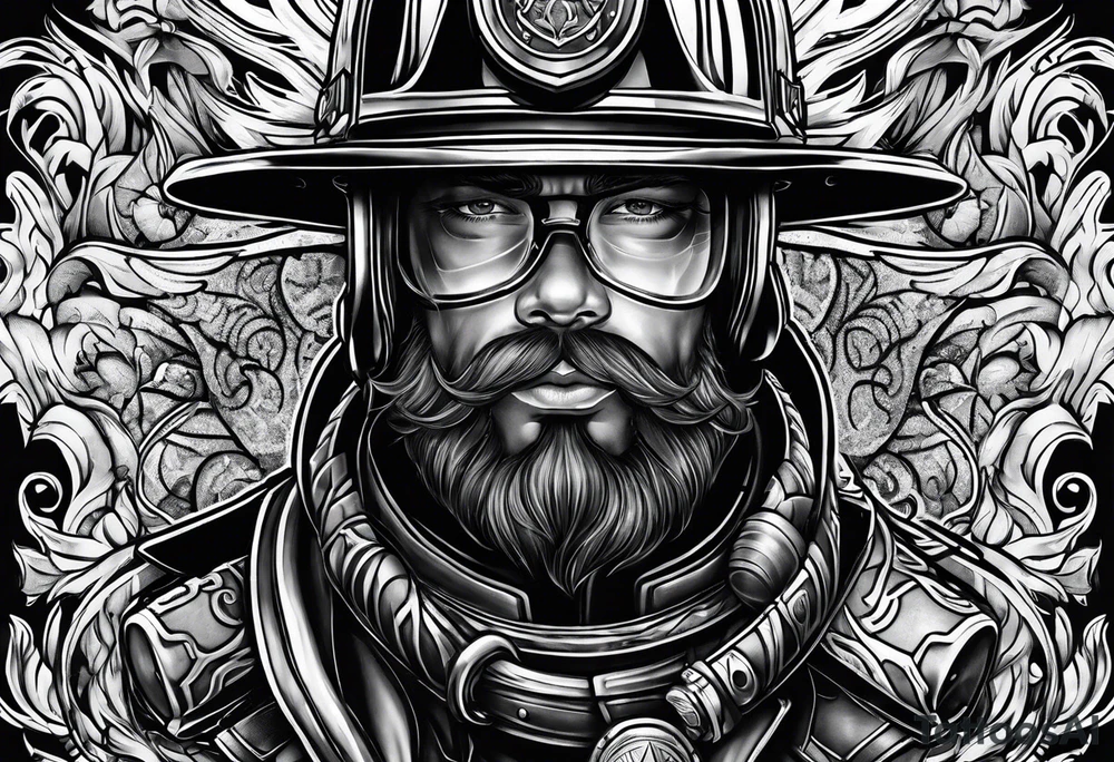 Firefighter tattoo idea