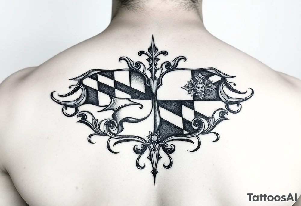 Jalen , June 22, Maryland tattoo idea