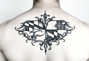 Jalen , June 22, Maryland tattoo idea