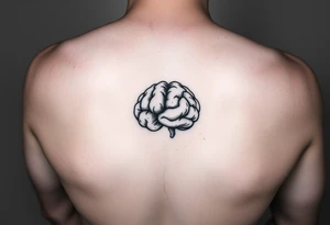 Walnut on the inside forearm that sort of looks like a brain tattoo idea