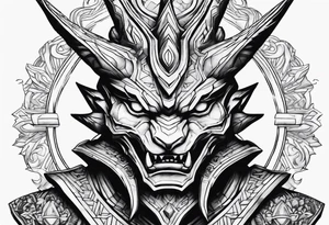 Alakazam statue tattoo idea