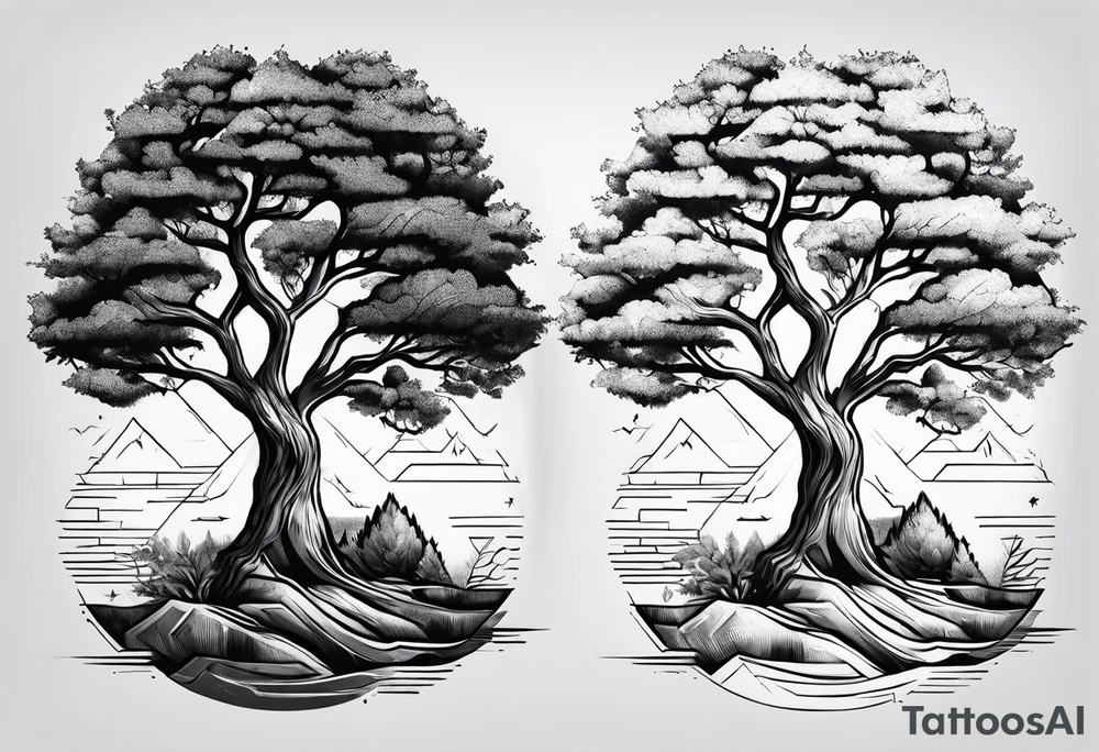 A TINNY TREE tattoo idea