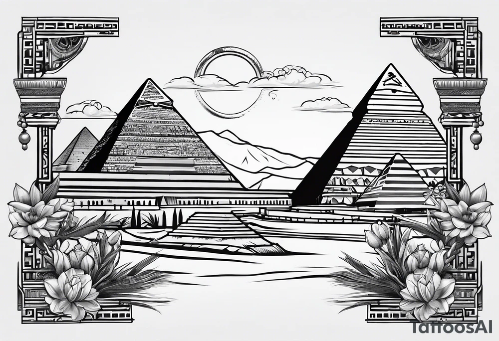 egypt tattoo idea