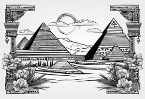 egypt tattoo idea