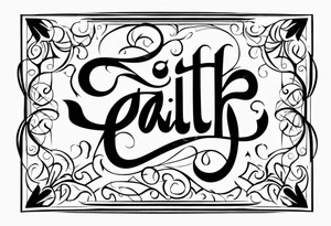Faith tattoo idea