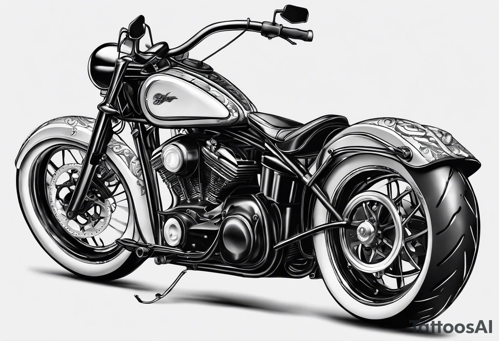 Bike sprokets tattoo idea