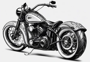 Bike sprokets tattoo idea