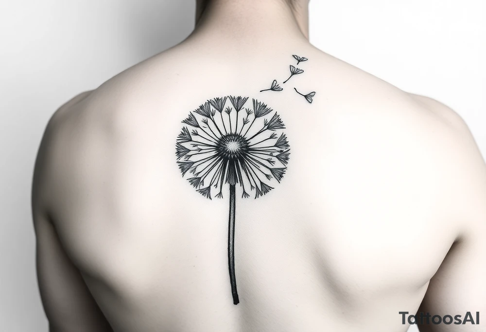 Dandelion tattoo idea