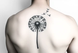 Dandelion tattoo idea