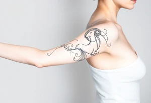 Aries theme tattoo idea