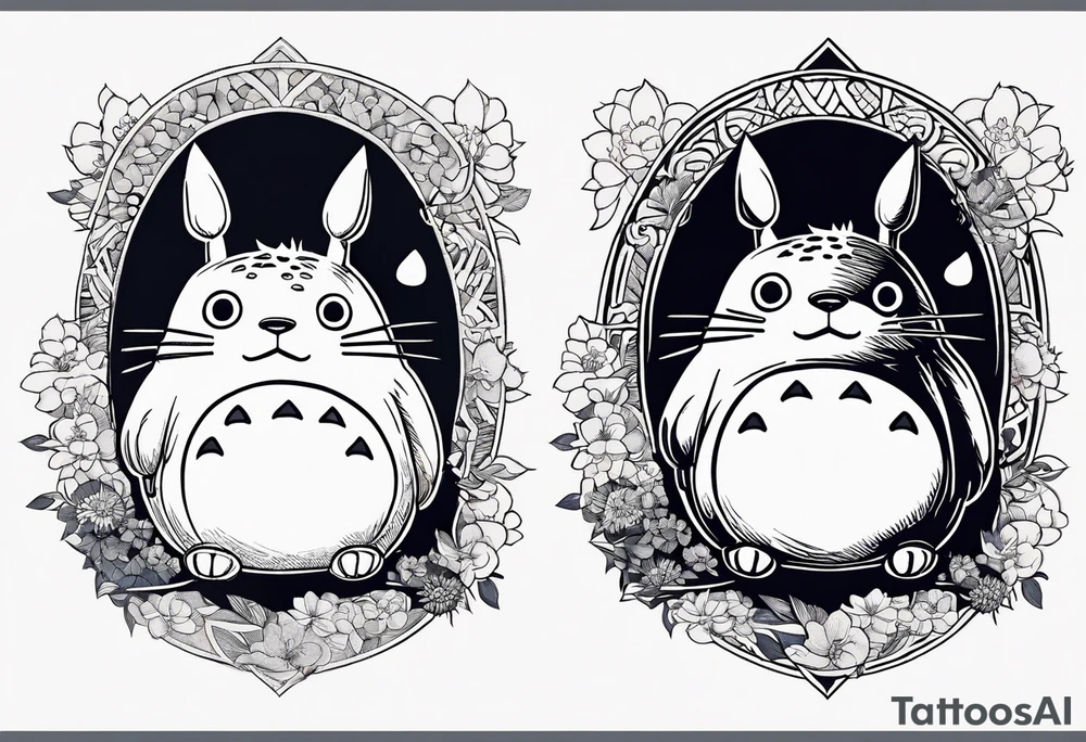 Totoro tattoo idea