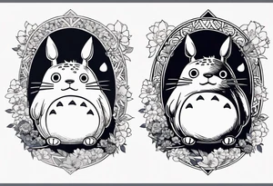 Totoro tattoo idea