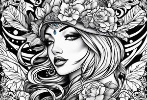 Travel sleeve tattoo tattoo idea