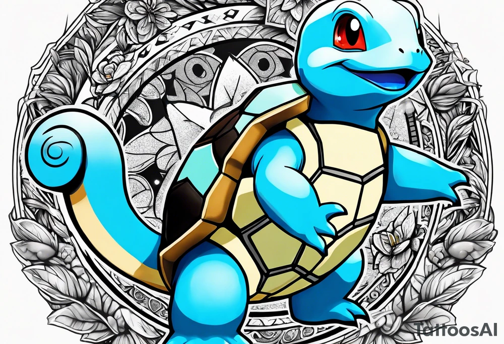 Squirtle tattoo idea