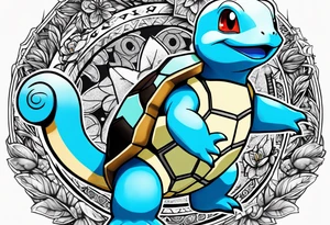 Squirtle tattoo idea