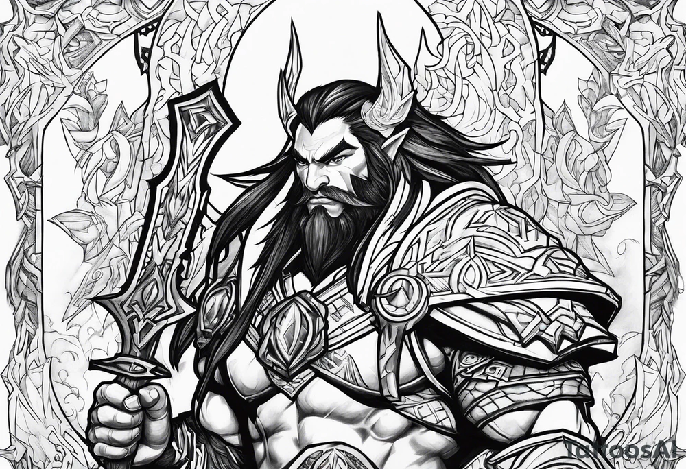 world of warcraft tattoo idea