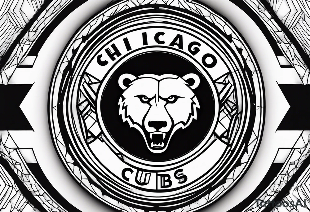 Chicago Cubs W tattoo idea