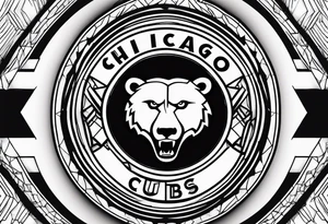 Chicago Cubs W tattoo idea