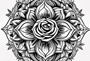 Pattern tattoo idea