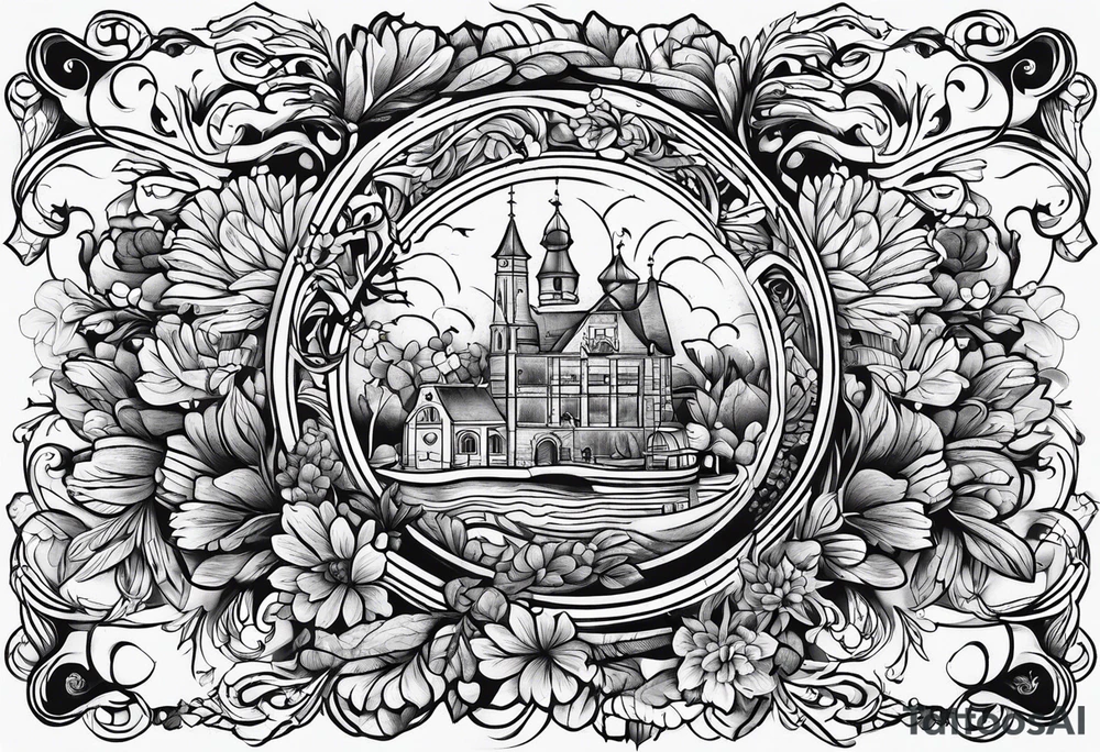 Dutch lineage/heritage tattoo. Simple tattoo idea